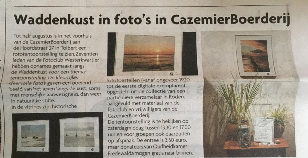 Krantenbericht De Leekster