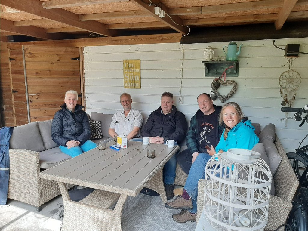 koffie bij Edwin foto EdwinM Koffiedrinken bij Edwin